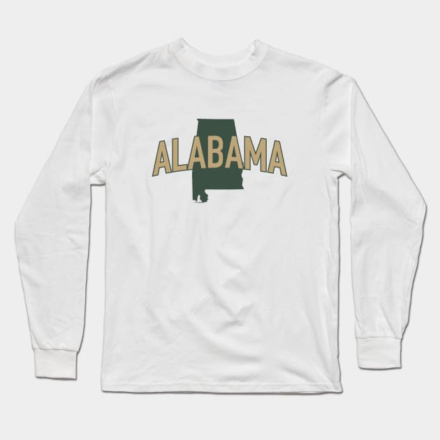 alabama Long Sleeve T-Shirt by Novel_Designs